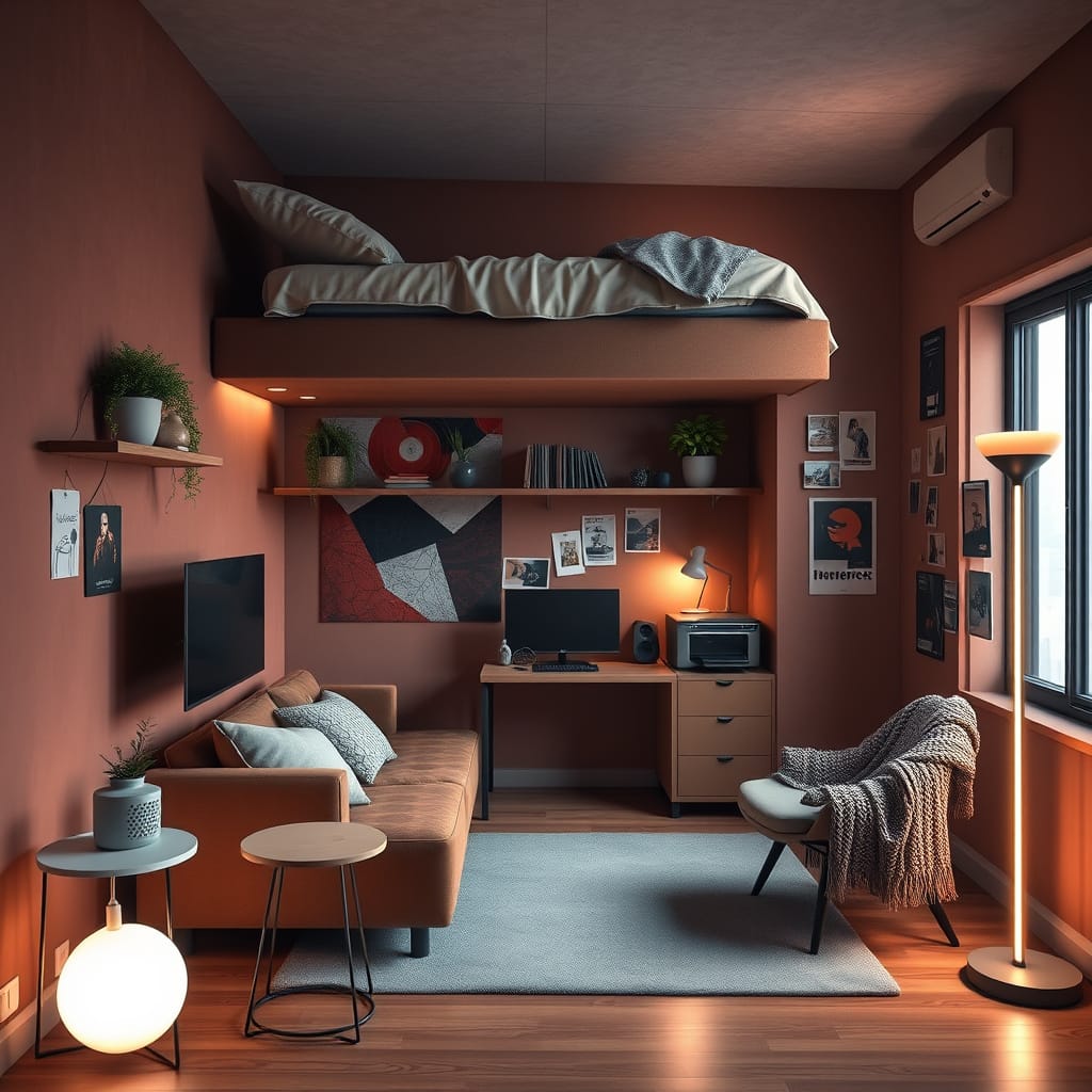 Small space, big personality, zero clutter.